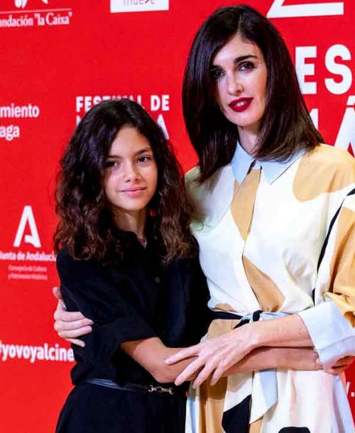 Paz Vega y su hija, Ava Salazar, conquistan el Festival de Málaga