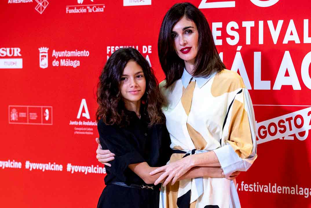 Paz Vega y su hija, Ava Salazar, conquistan el Festival de Málaga