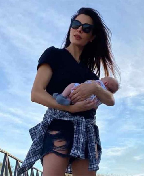 El primer paseo de Pilar Rubio con Máximo Adriano