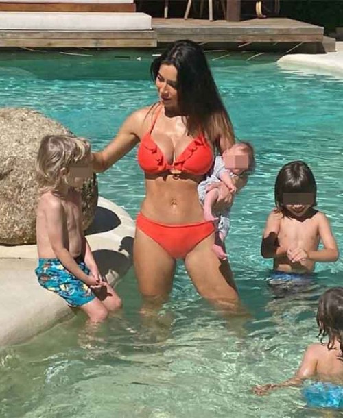 El espectacular posado en bikini de Pilar Rubio tras dar a luz