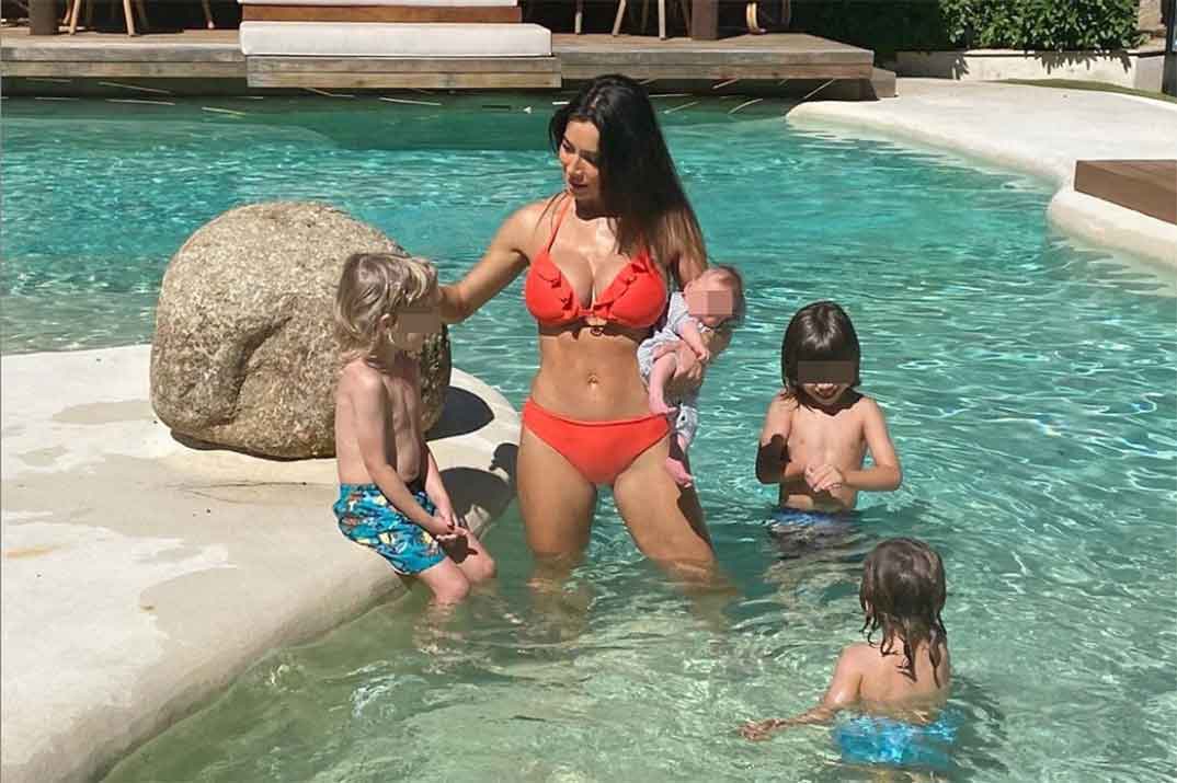 El espectacular posado en bikini de Pilar Rubio tras dar a luz