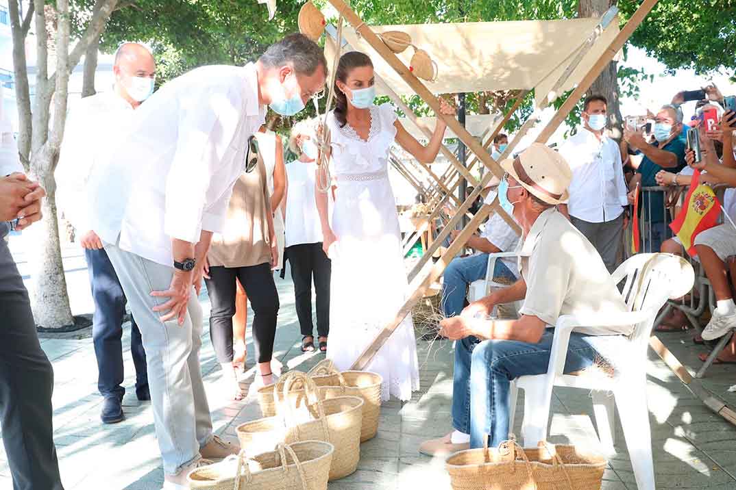 Reyes Felipe y Letizia en Ibiza © Casa S.M. El Rey