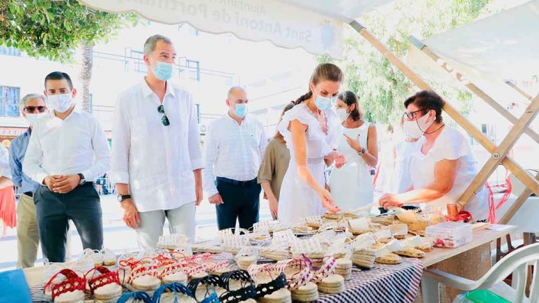 El perfecto estilo ibicenco de la reina Letizia