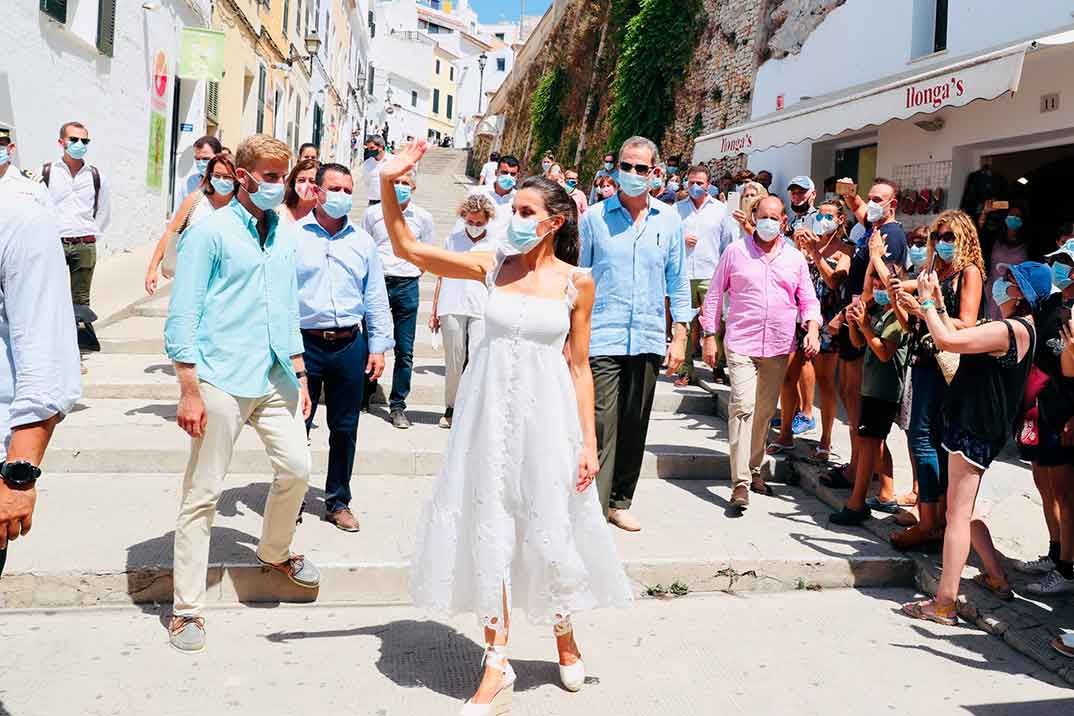 Reyes Felipe y Letizia - Menorca © Casa S.M. El Rey