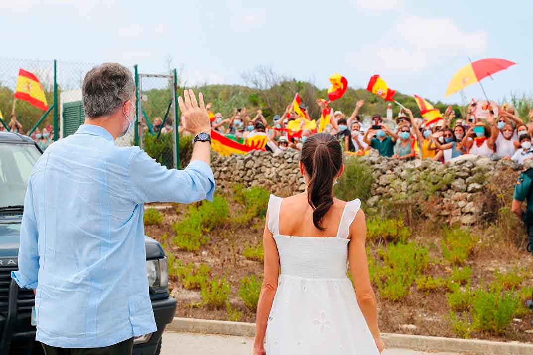 Reyes Felipe y Letizia - Menorca © Casa S.M. El Rey