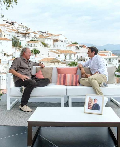 Bertín Osborne viaja a la Axarquía malagueña para entrevistar a Albert Rivera