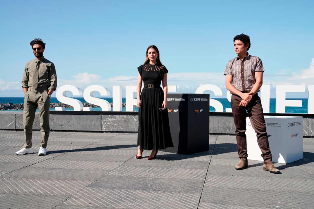 Javier Rey, Blanca Suárez, Pablo Molinero - El verano que vivimos © Festival de Cine de San Sebastián