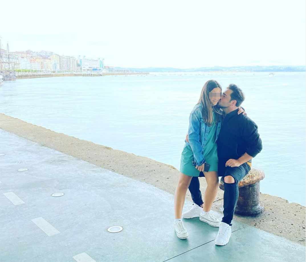 David Bustamante con su hija Daniella © Instagram