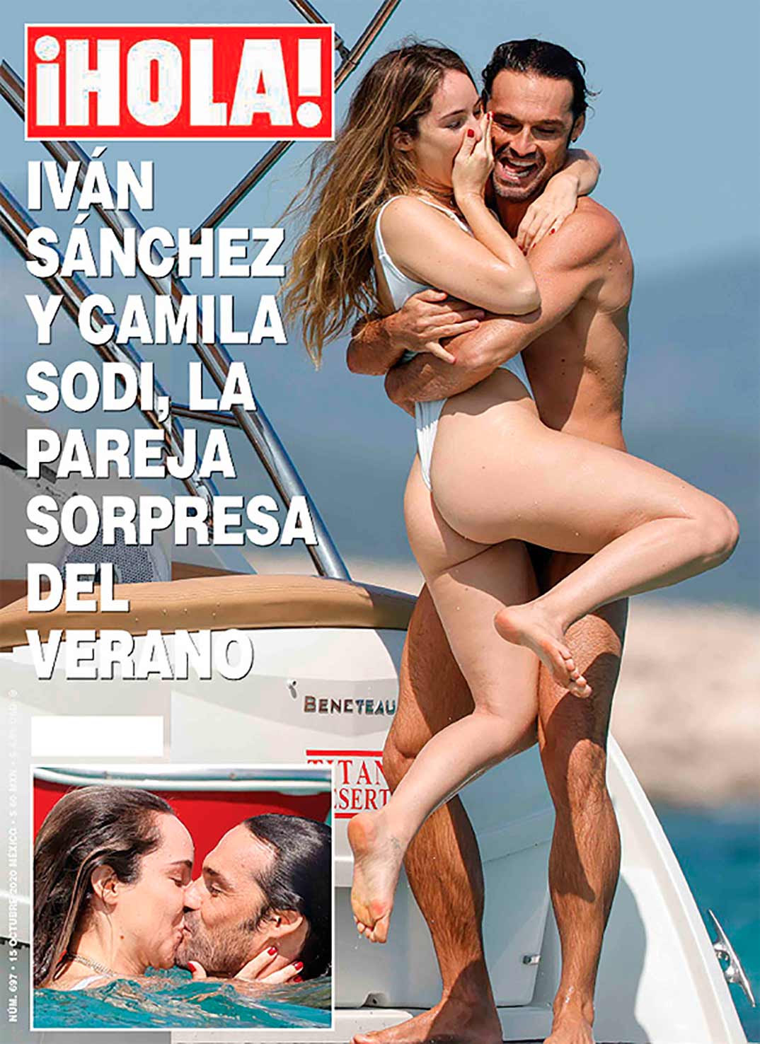 Iván Sánchez y Camila Sodi - Revista Hola Mexico