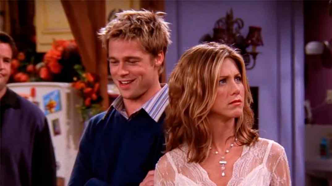 Jennifer Aniston y Brad Pitt - Friends