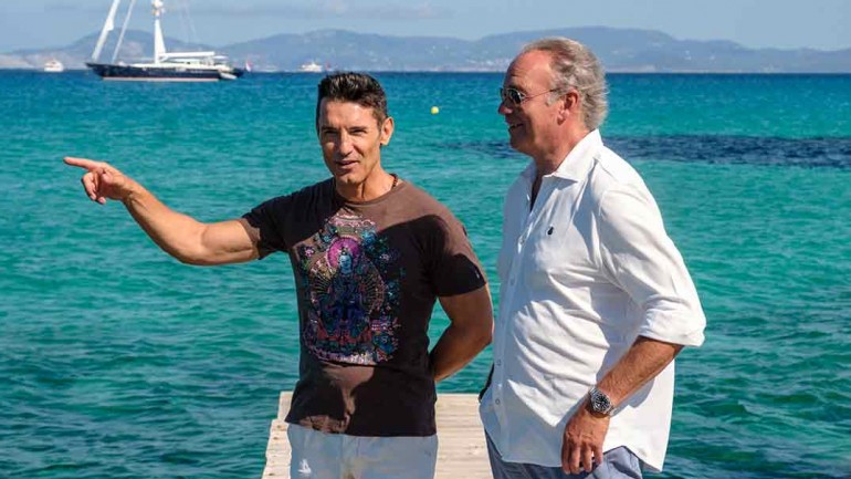 Bertín Osborne viaja a Formentera para entrevistar a Jesús Vázquez