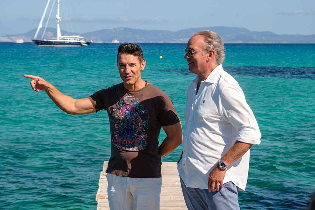 Bertín Osborne viaja a Formentera para entrevistar a Jesús Vázquez