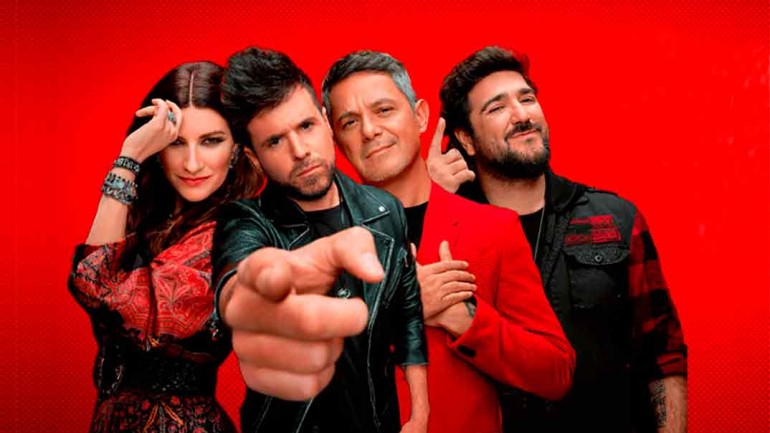 Vuelve ‘La Voz’ con Laura Pausini, Alejandro Sanz, Antonio Orozco y Pablo López