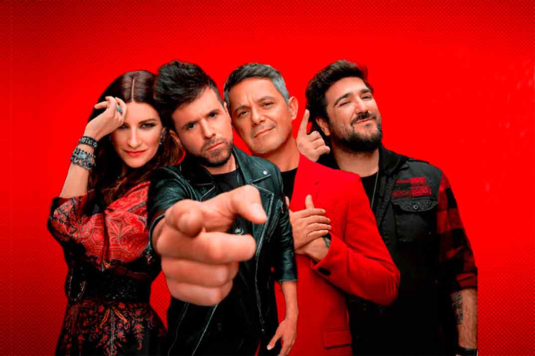 Vuelve ‘La Voz’ con Laura Pausini, Alejandro Sanz, Antonio Orozco y Pablo López