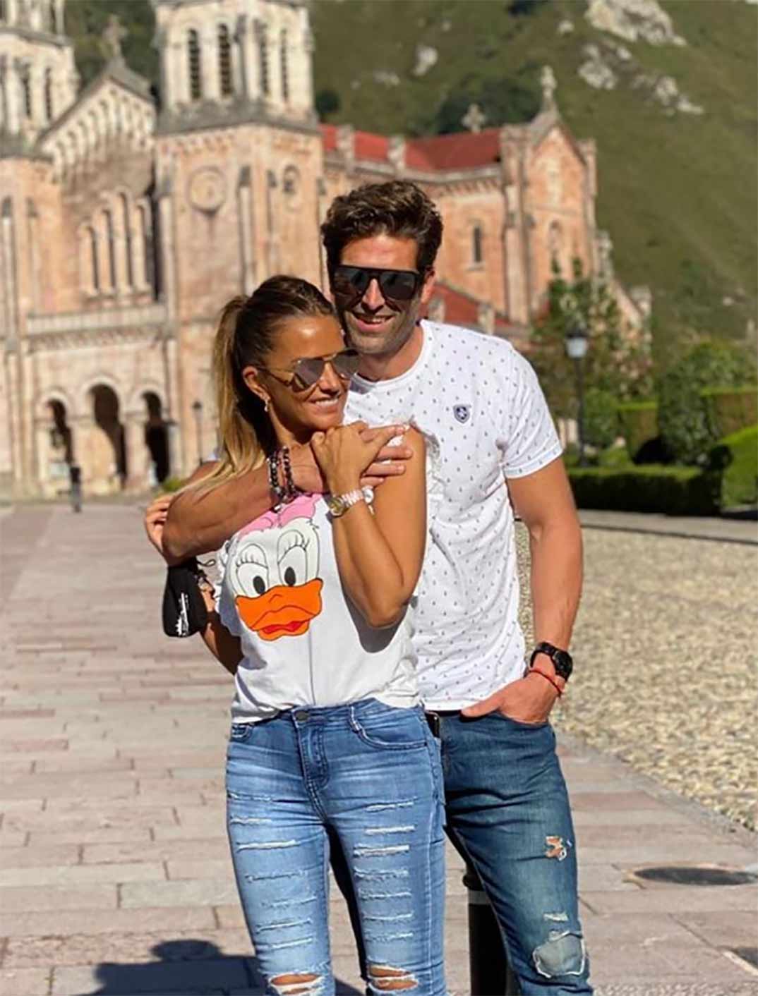 Marta López y Efrén Reyero © Instagram