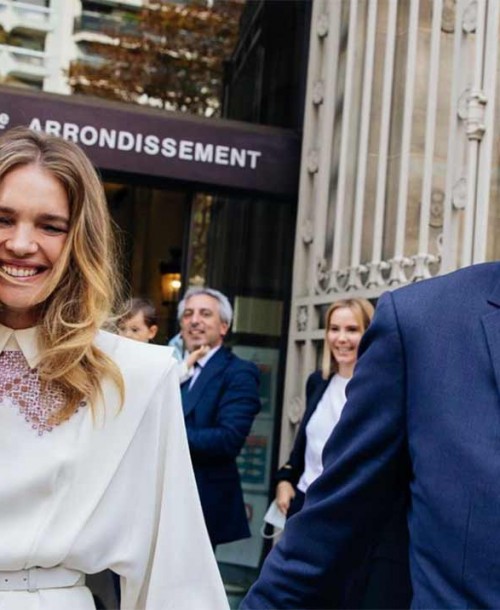 Natalia Vodianova y Antoine Arnault se dan el “sí, quiero”