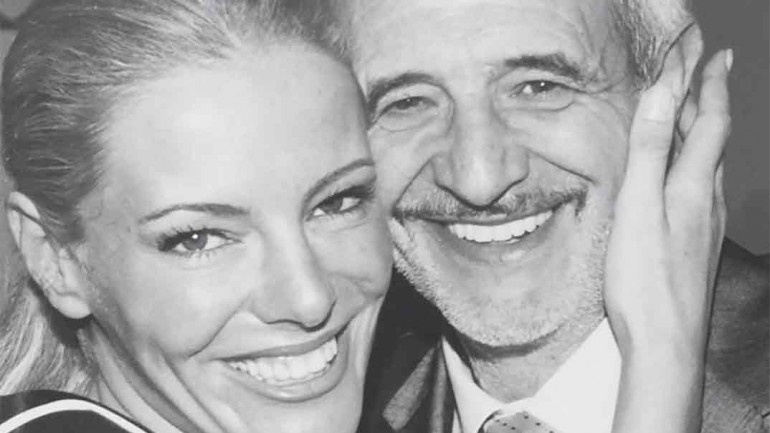 Paula Vázquez junto a su padre en su lucha contra el cáncer