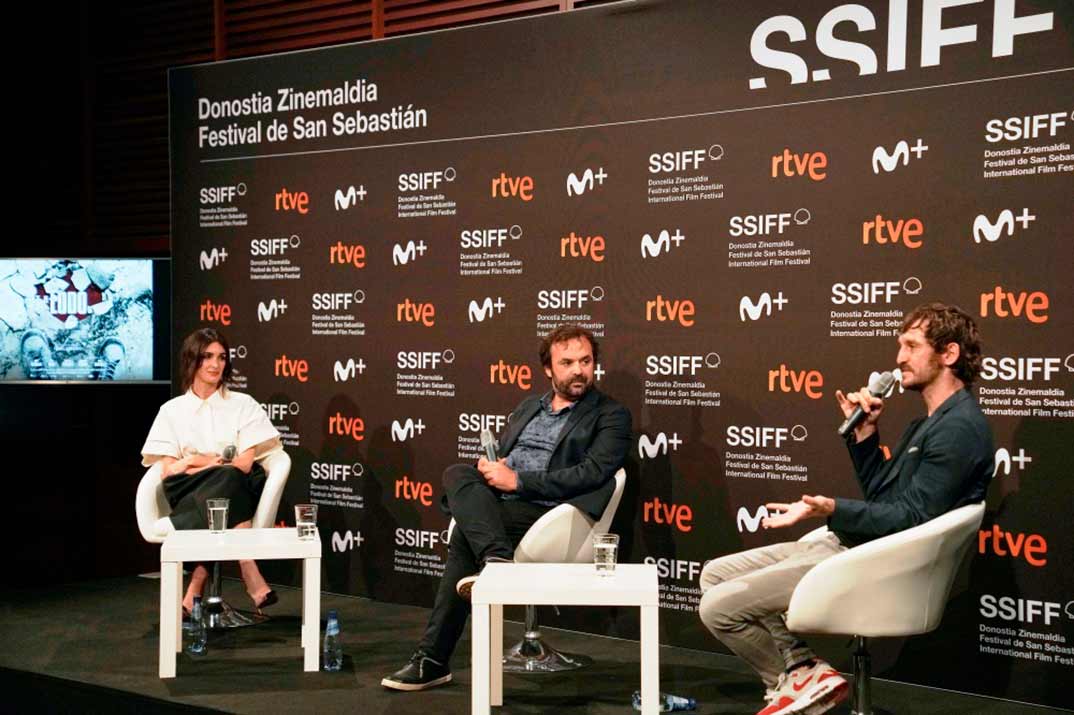 Paz Vega y Raúl Arévalo - El lodo © Festival de Cine de San Sebastián