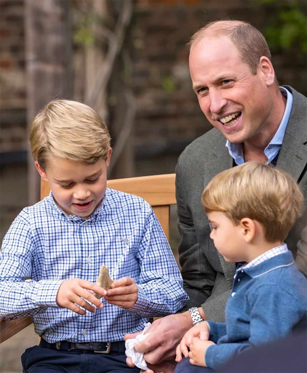 El príncipe Guillermo con sus hijos © kesingtonroyal/Instagram