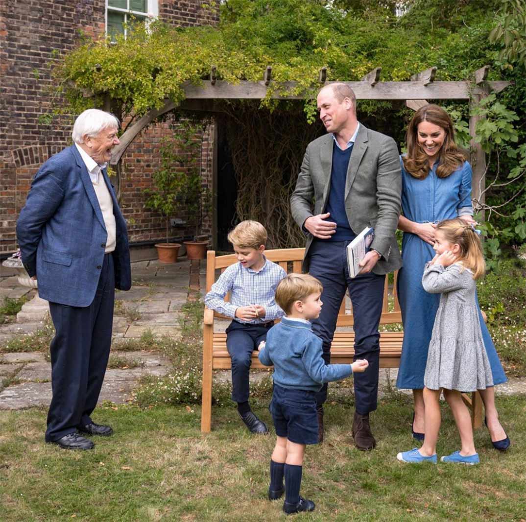 Duques de Cambridge con sus hijos © kesingtonroyal/Instagram