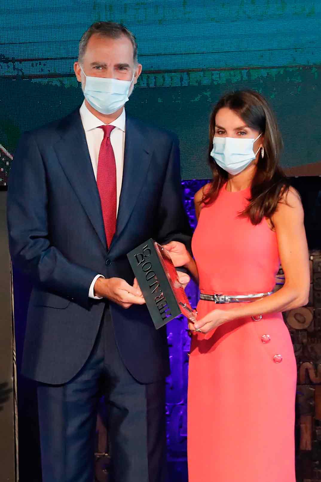 Reyes Felipe y Letizia - Premios Heraldo © Casa S.M. El Rey