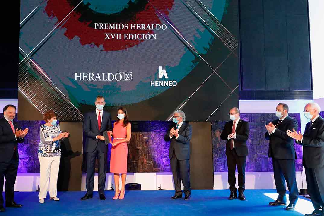 Reyes Felipe y Letizia - Premios Heraldo © Casa S.M. El Rey