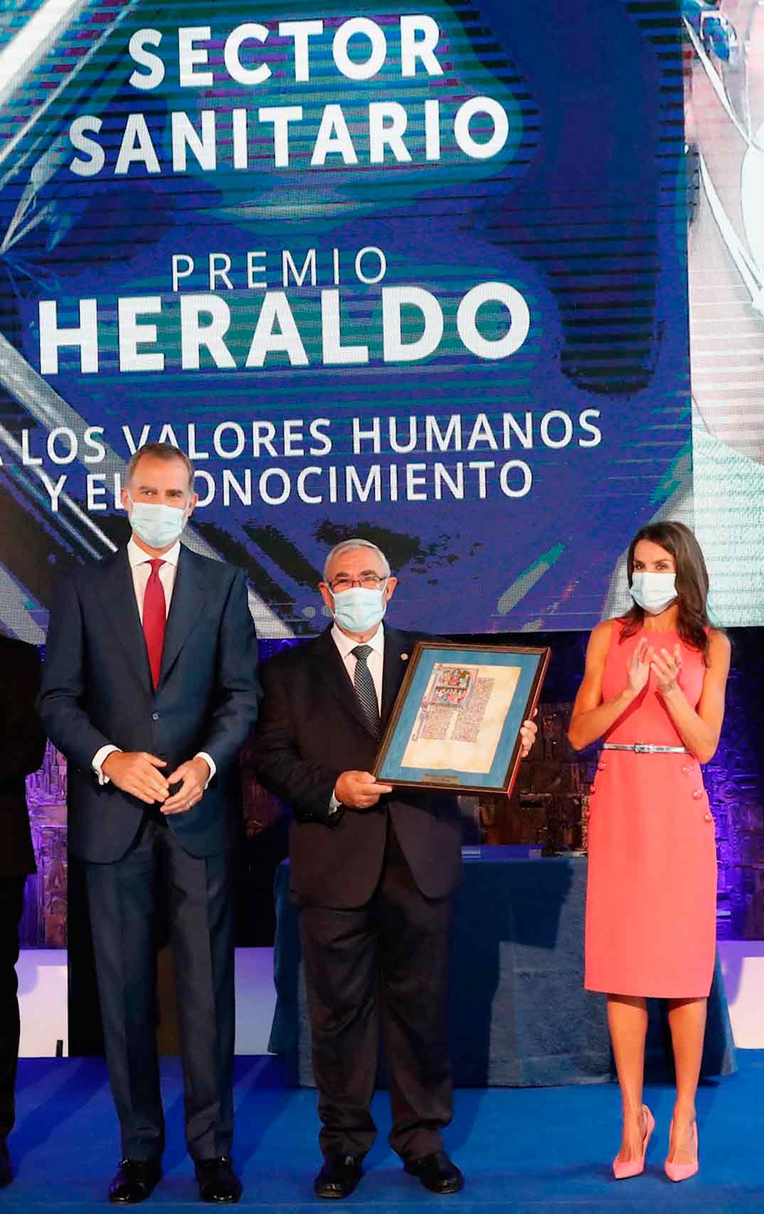 Reyes Felipe y Letizia - Premios Heraldo © Casa S.M. El Rey