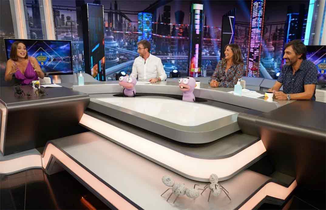 Tamara Falcó con Pablo Motos, Nuria Roca y Juan del Val - El Hormiguero © Atresmedia