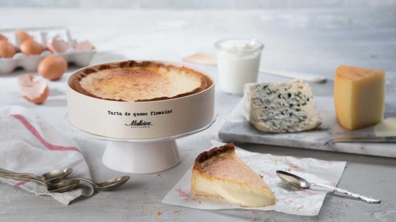Disfruta de la icónica tarta de queso de Fismuler en Pastelería Mallorca
