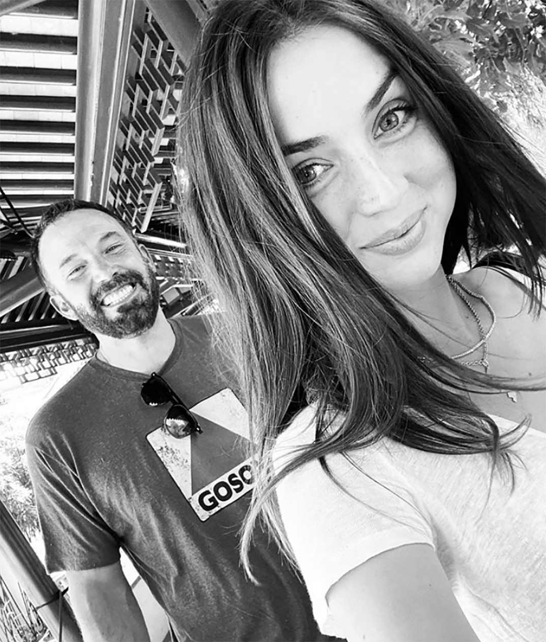 Ana de Armas y Ben Affleck © Instagram