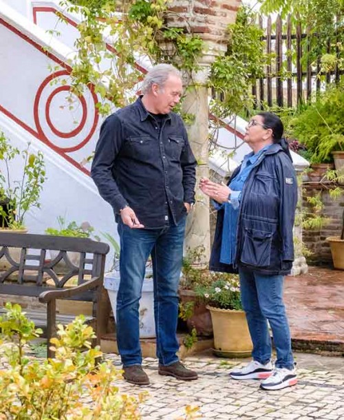 Bertín Osborne viaja a Cazalla de la Sierra para entrevistar a María del Monte