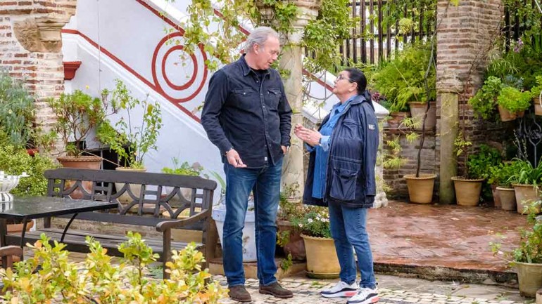 Bertín Osborne viaja a Cazalla de la Sierra para entrevistar a María del Monte