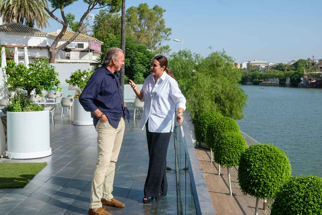 Vicky Martín Berrocal con Bertín Osborne - Mi casa es la tuya © Mediaset