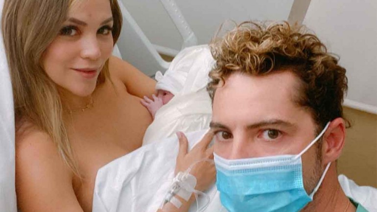 David Bisbal y Rosanna Zanetti dan la bienvenida a su hija