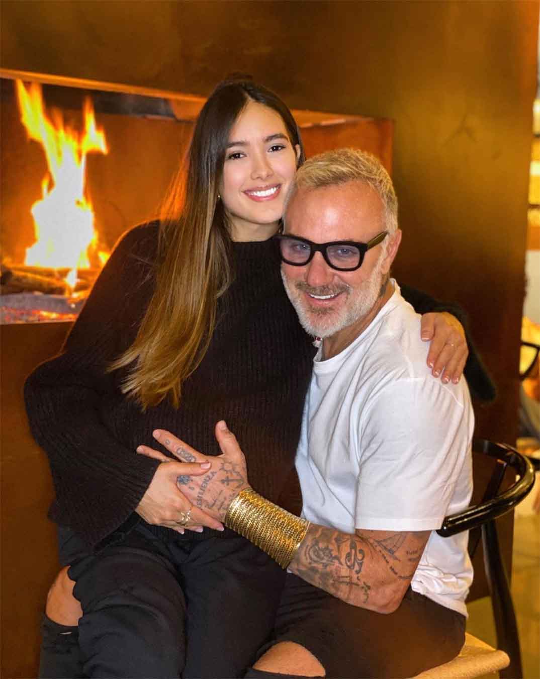 Gianluca Vacchi y Sharon Fonseca © Instagram