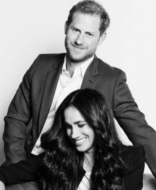 El primer posado del príncipe Harry y Meghan Markle tras el «Megxit»