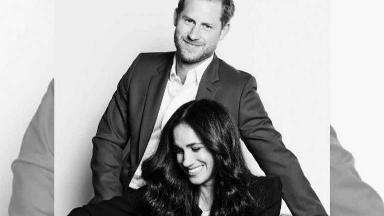 El primer posado del príncipe Harry y Meghan Markle tras el «Megxit»