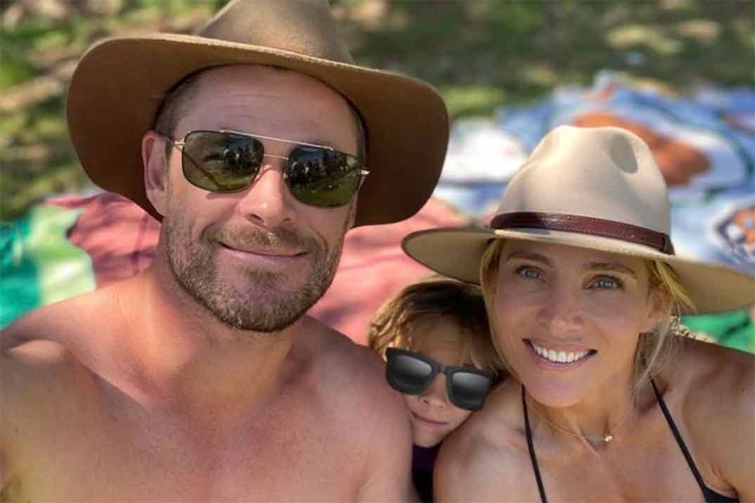 Elsa Pataky y Chris Hemsworth © Instagram