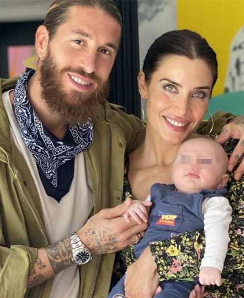 La emotiva felicitación de Sergio Ramos a Pilar Rubio