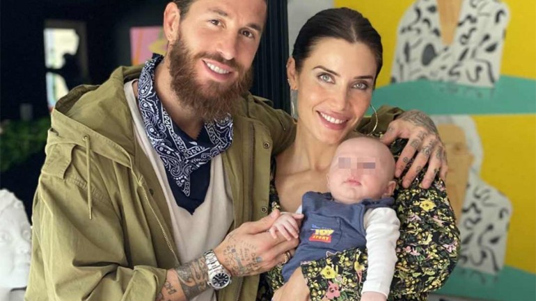 La emotiva felicitación de Sergio Ramos a Pilar Rubio