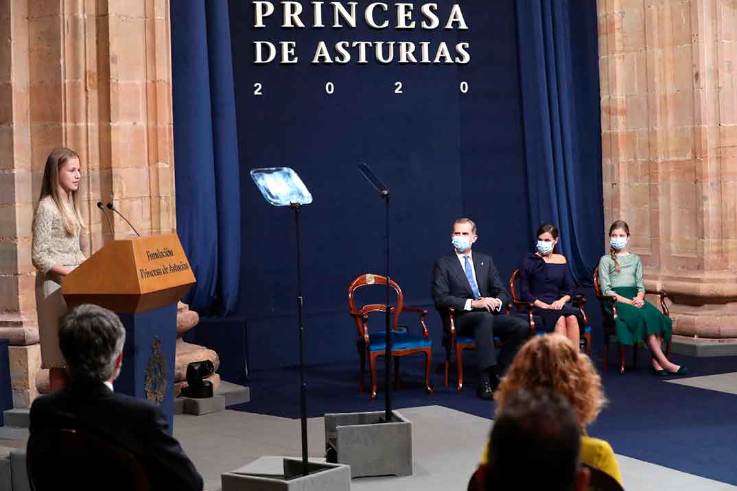 Premios Princesa de Asturias 2020 © Casa S.M. El Rey