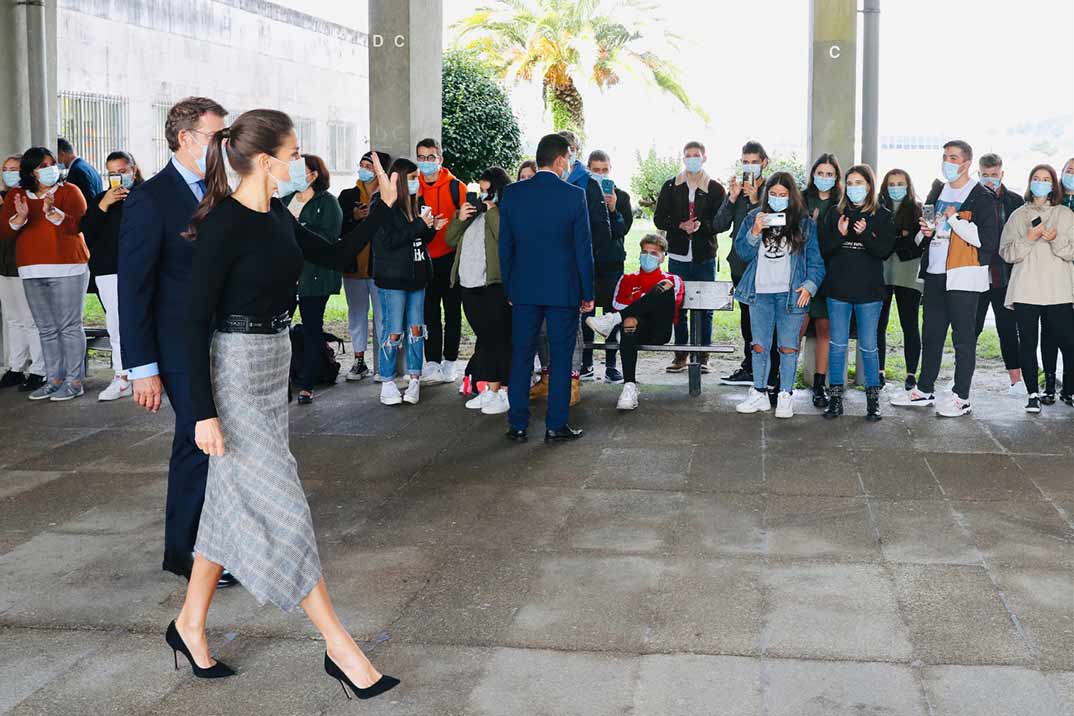  Reina Letizia - Apertura del Curso de Formación Profesional 2020/2021 © Casa S.M. El Rey