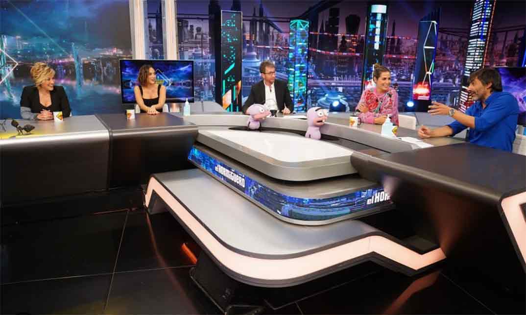 Tamara Falcó, Cristina Pardo, Nuria Roca y Juan del Val con Pablo Motos - El Hormiguero © Antena 3