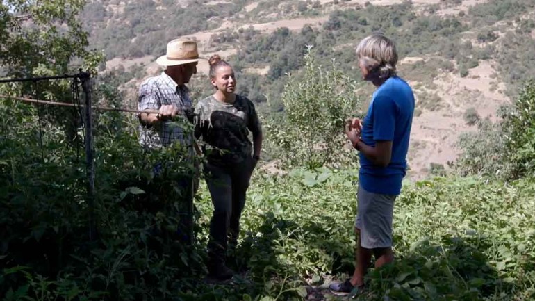 Jesús Calleja visita La Alpujarra en Granada