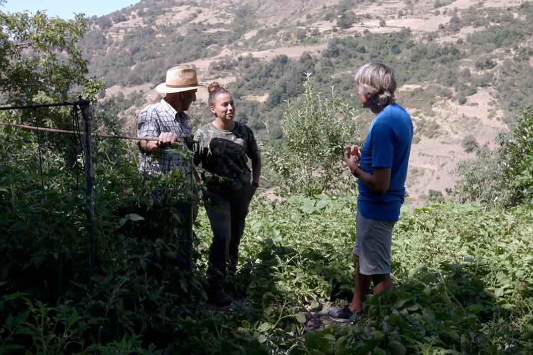 Jesús Calleja visita La Alpujarra en Granada