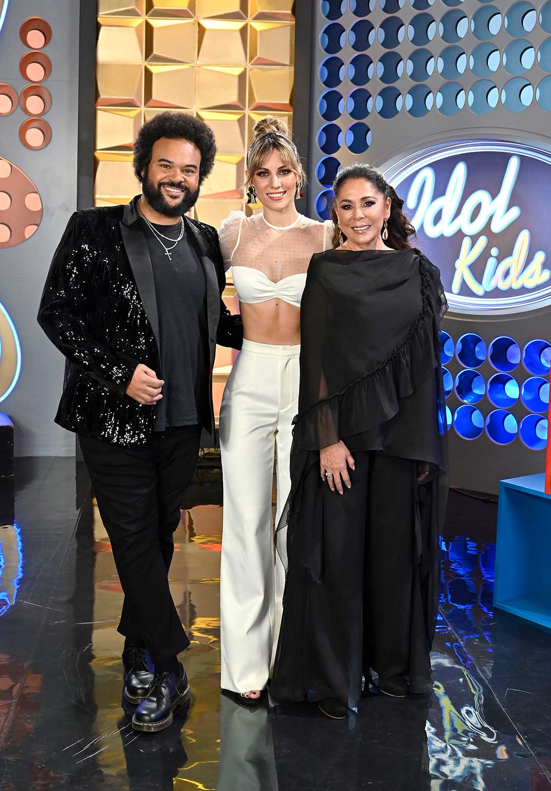 Carlos Jean, Edurne e Isabel Pantoja - Idol Kids © Telecinco