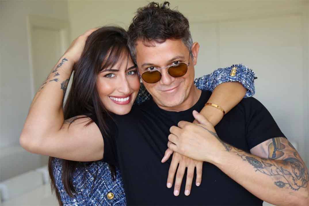 Alejandro Sanz y Rachel Valdés © Instagram