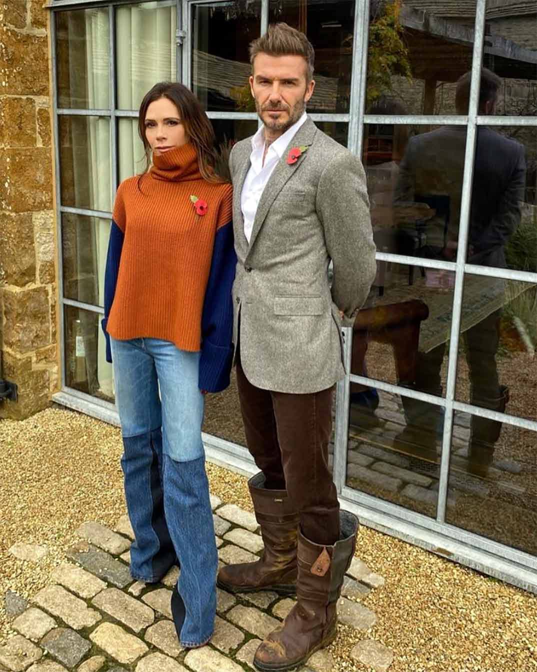 David y Victoria Beckham © Instagram