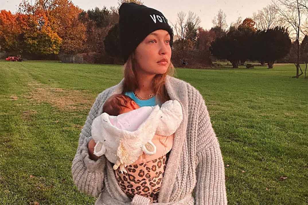 Las tiernas imágenes de Gigi Hadid con su hija