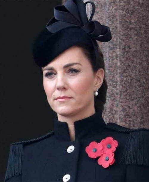 El bonito abrigo de inspiración militar de Kate Middleton